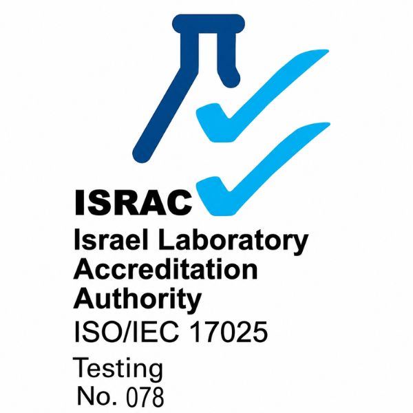 ISRAC Israel laboratory accreditation logo